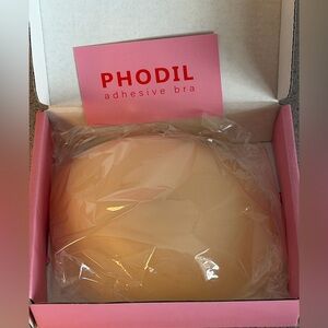 Phodil Silicone Sticky Adhesive Bra - Ivory